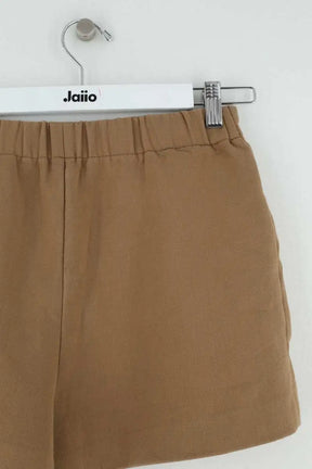 Mini short Maje Camel en Coton