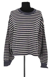 Sweatshirt Bellerose Marine en Coton, taille M - Seconde Main