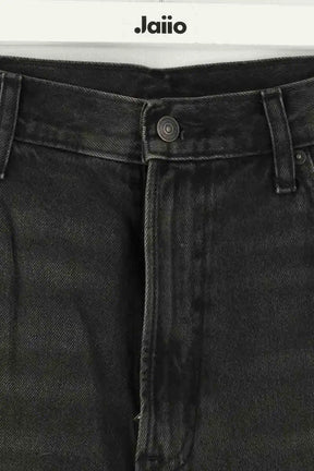 Jean droit W33 L32 Calvin Klein Noir en Coton