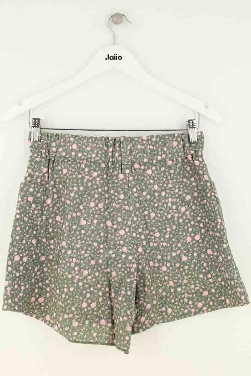 Mini short Maje Vert en Viscose