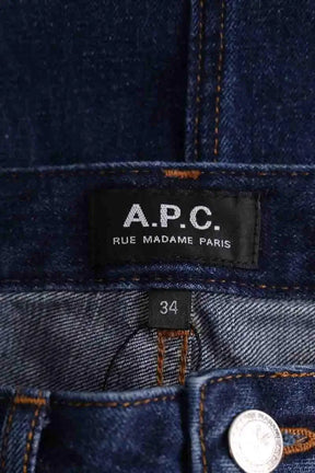 Jupe APC Bleu en Coton