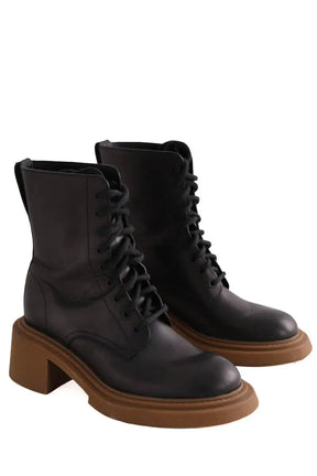 Boots Loewe Marron en Cuir