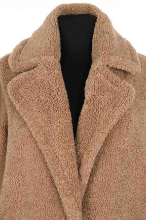 Robe Maje Camel en Synthétique