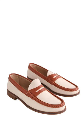 Mocassins LK Bennett Solaris Ecru en Cuir