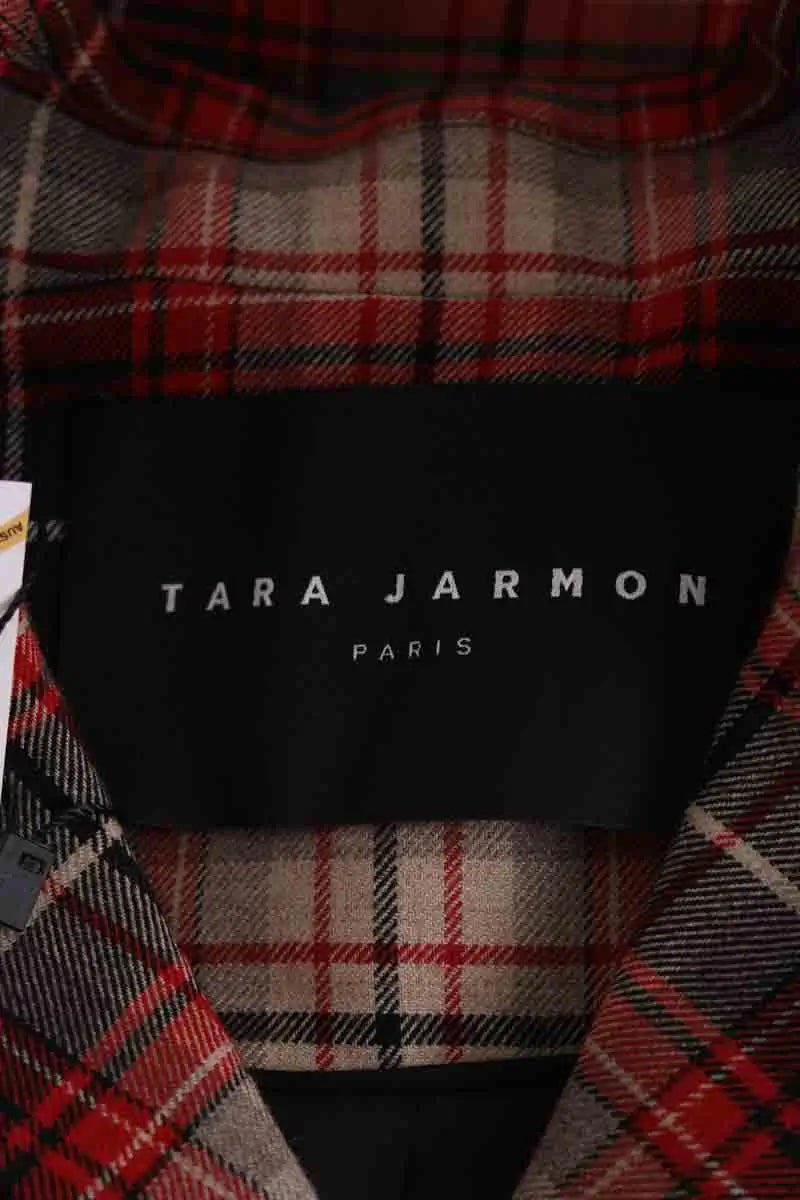 Veste Tara Jarmon Rouge en Synthétique