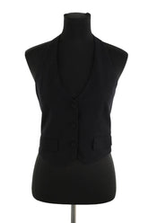 Top sans manche Bash  Noir