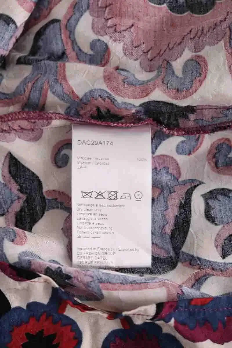 Blouse Gerard Darel Multicolore en Viscose