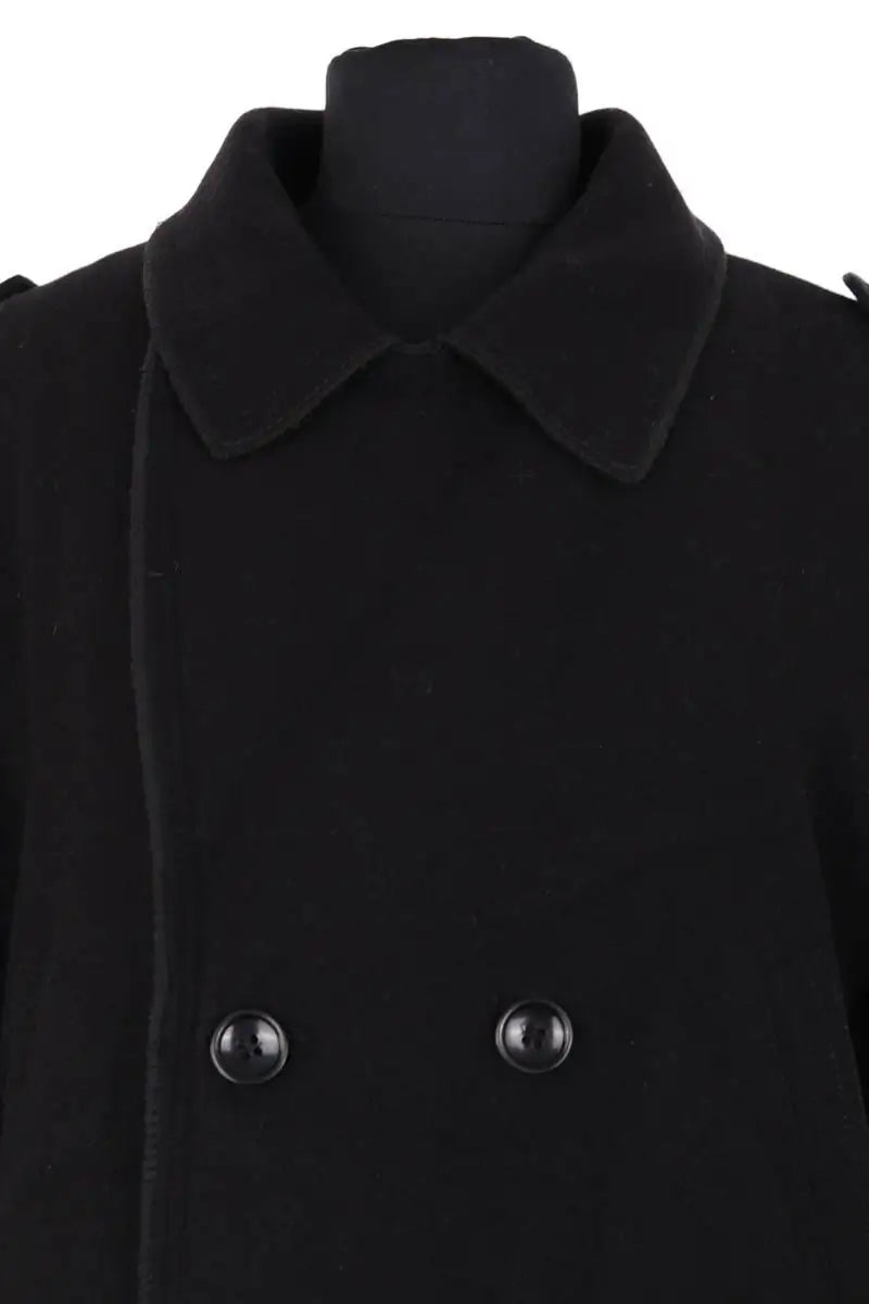 Manteau Dolce & Gabbana Noir en Laine