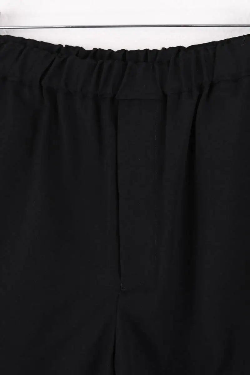 Pantalon Carot Comme Des Garçons Noir en Laine
