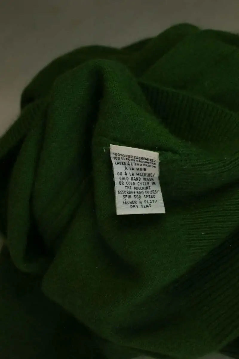 Cardigan Eric Bompard Vert en Cachemire