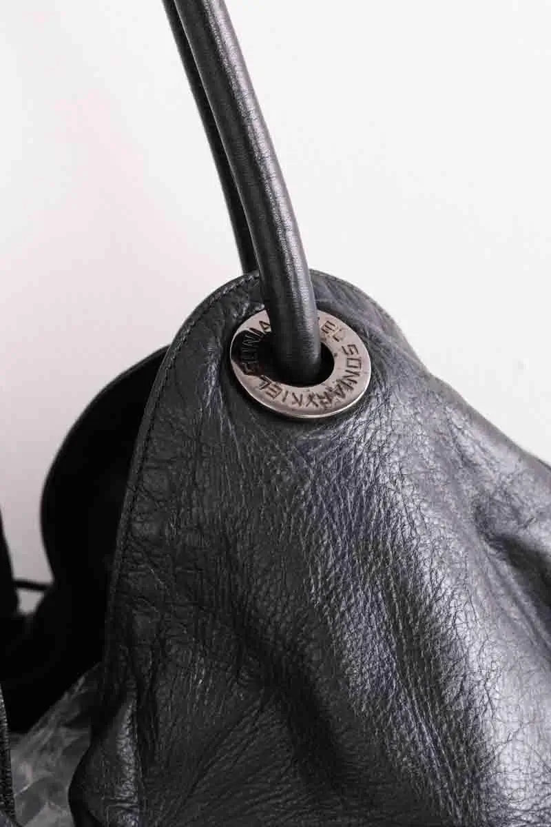Sac porté épaule Sonia Rykiel Noir en Cuir