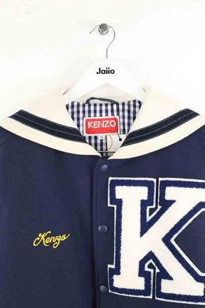 Blouson Kenzo Sailor varsity jacket Marine en Laine