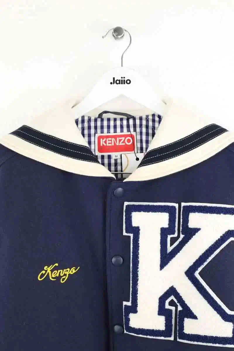 Blouson Kenzo Sailor varsity jacket Marine en Laine