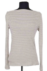 T-shirt Closed Beige en Coton, taille XS - Seconde Main