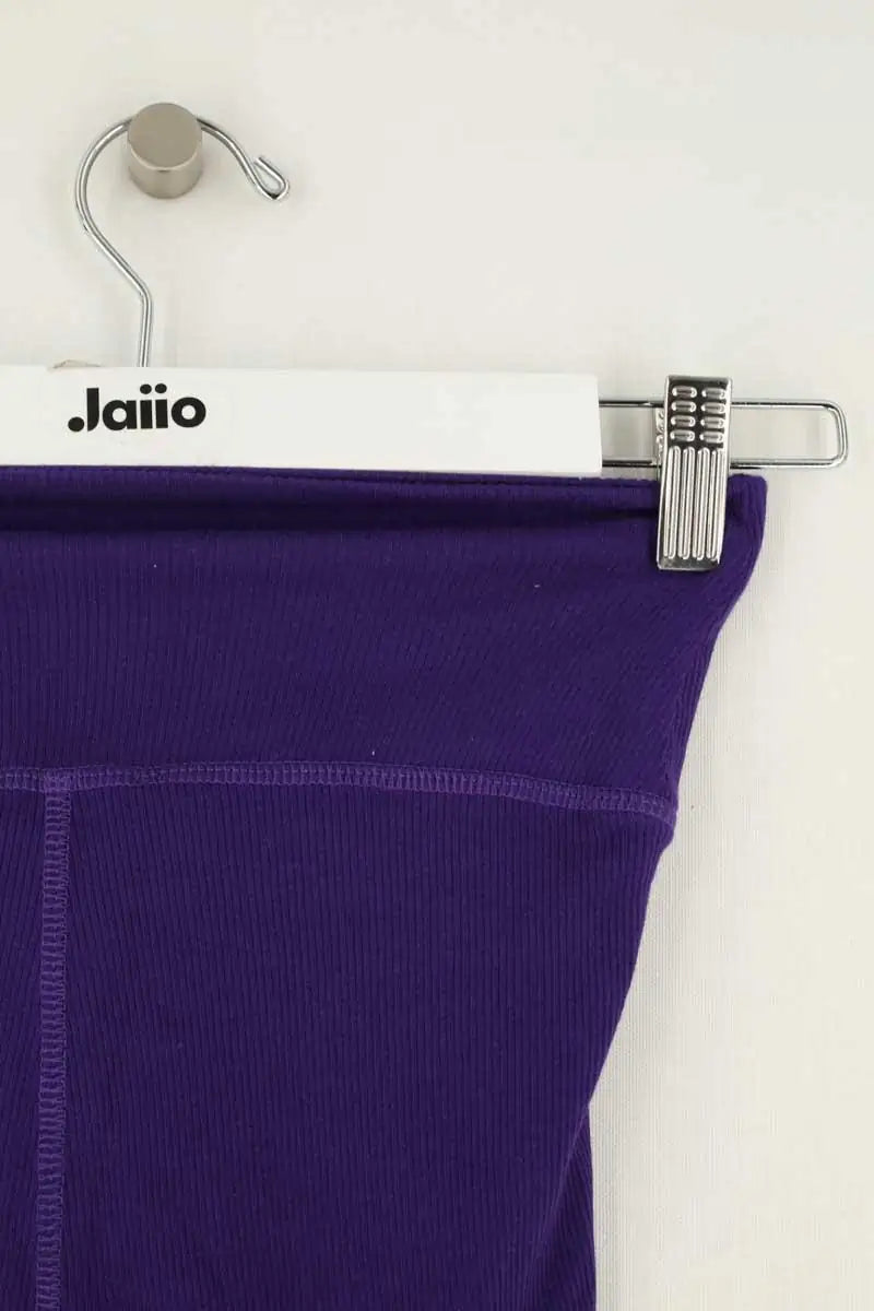 Short de sport Sézane Violet en Coton