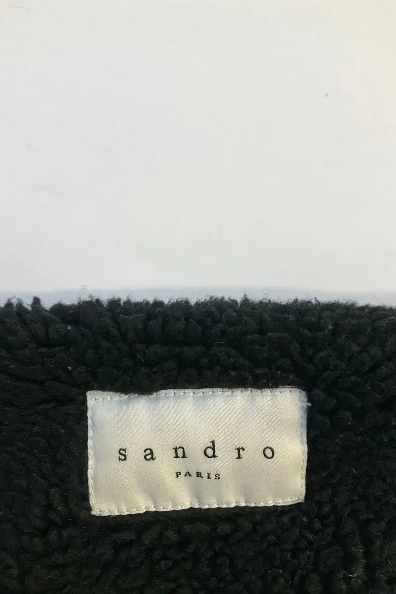 Parka Sandro Marine en Coton