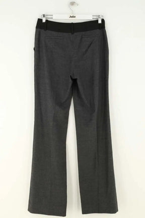 Pantalon droit Mugler Gris en Laine