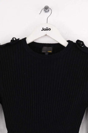 Robe Fendi Noir en Cachemire