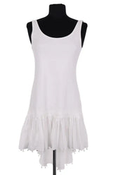 Robe Manoush Blanc en Coton, taille S - Seconde Main