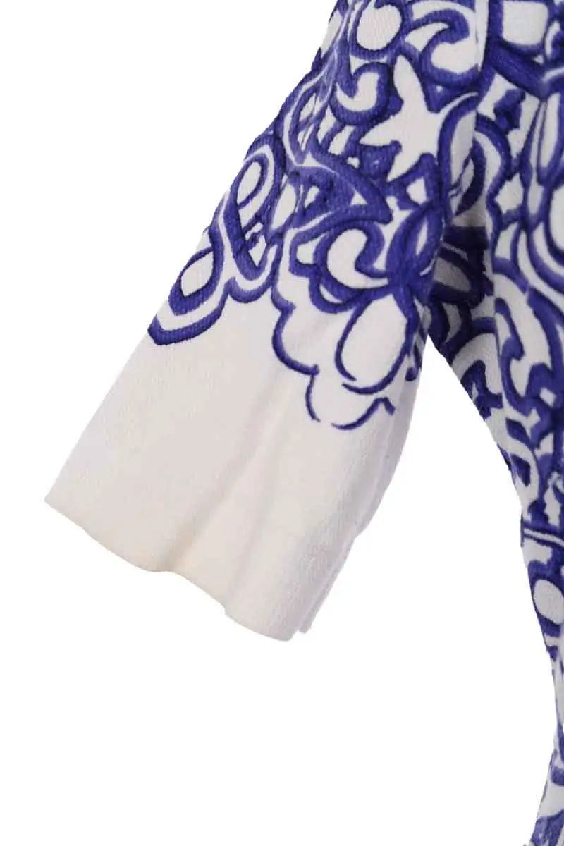 Robe Manoush Bleu en Coton