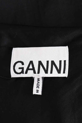 Robe Ganni Noir en Viscose