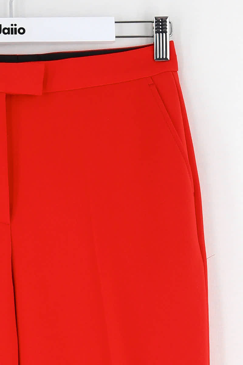 Pantalon droit The Kooples  Rouge