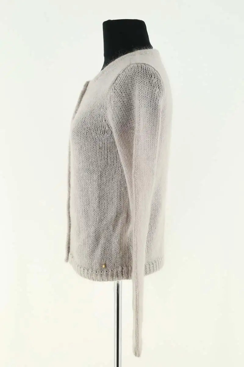 Cardigan Des Petits Hauts Gris en Laine