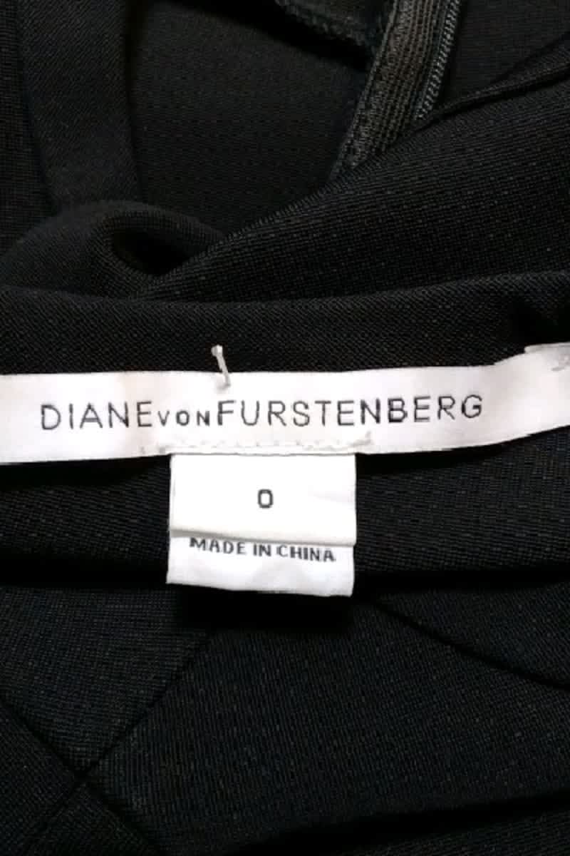 Robe Diane Von Furstenberg  Noir