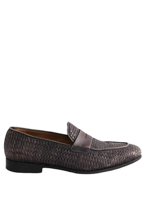 Mocassins Salvatore Ferragamo Gris en Cuir, taille 44 - Seconde Main