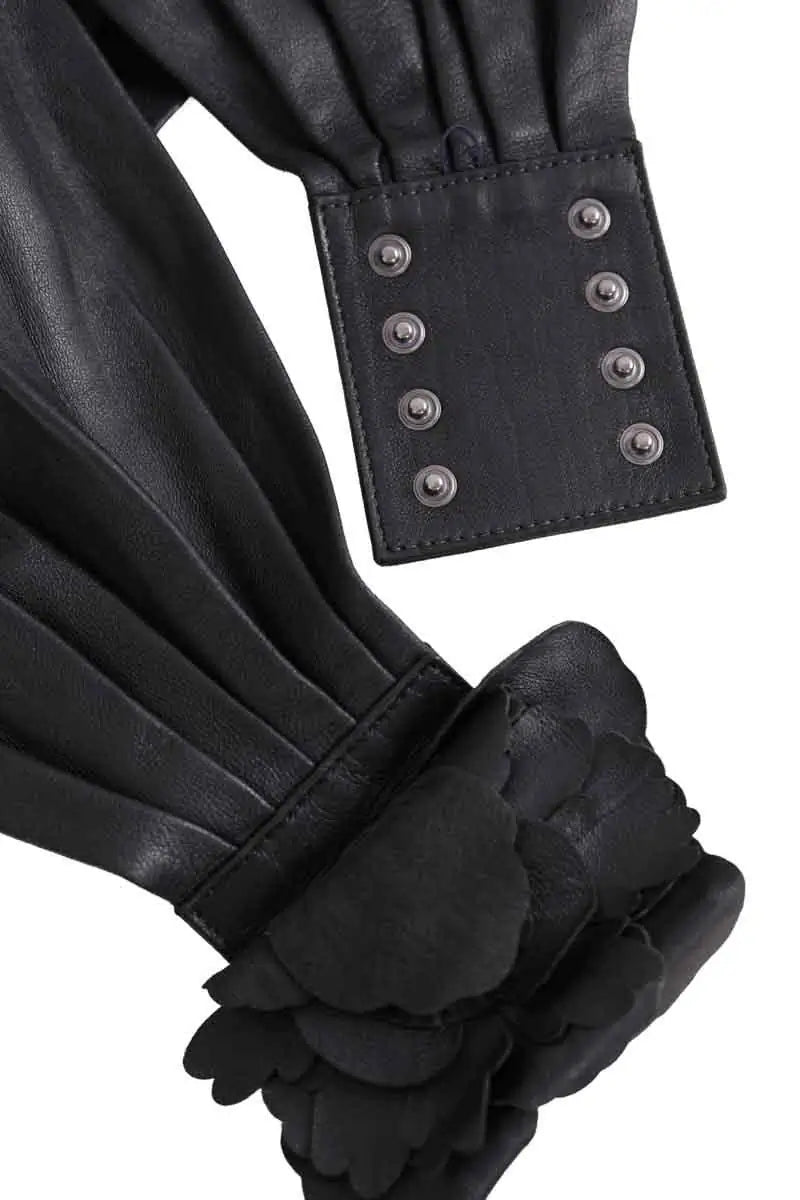 Ceinture en cuir Sportmax Anthracite en Cuir
