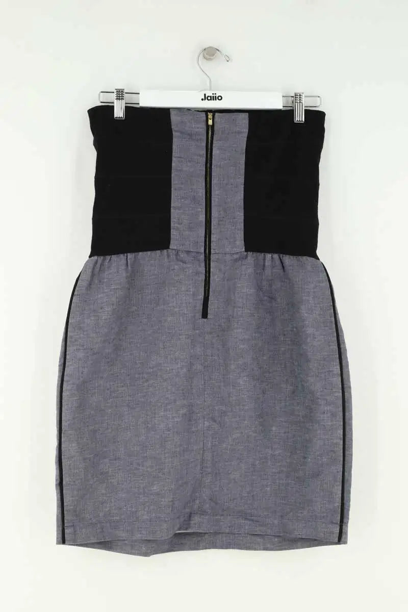 Robe Sandro Bleu en Viscose