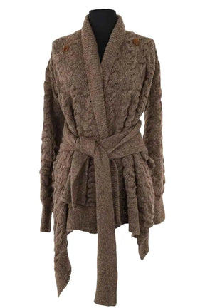 Cardigan Vivienne Westwood Marron en Synthétique, taille S - Seconde Main