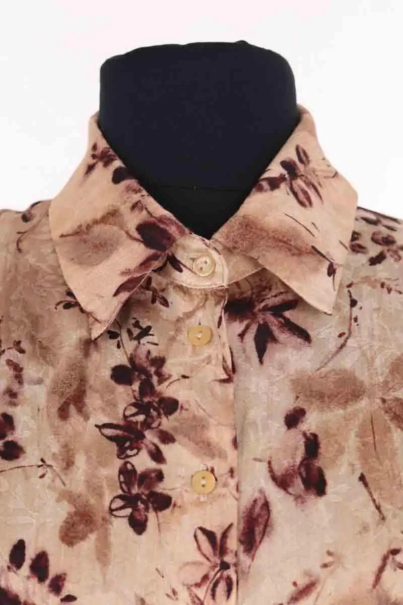 Chemise Momoni Beige en Viscose