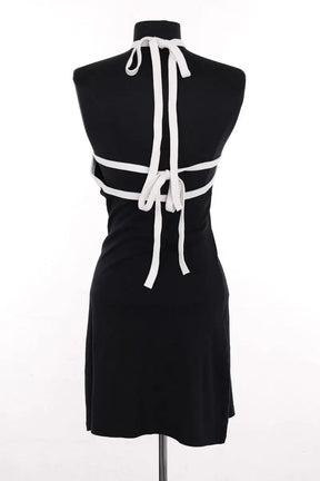 Robe Courrèges Noir en Coton