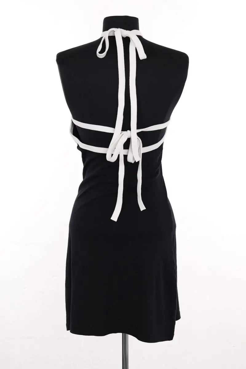 Robe Courrèges Noir en Coton