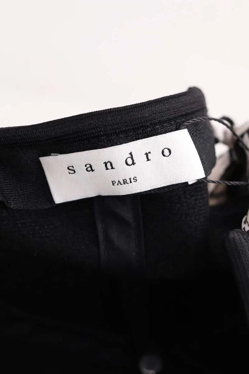 Casquette Sandro Noir en Coton