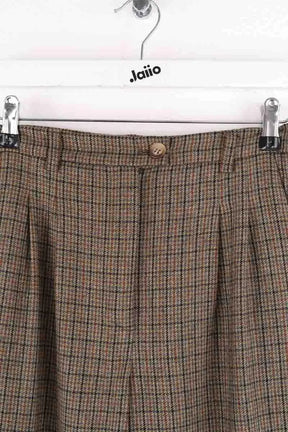 Pantalon droit Rouje Marron en Laine