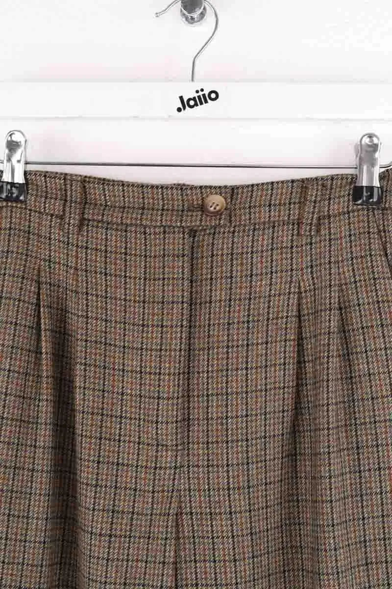 Pantalon droit Rouje Marron en Laine