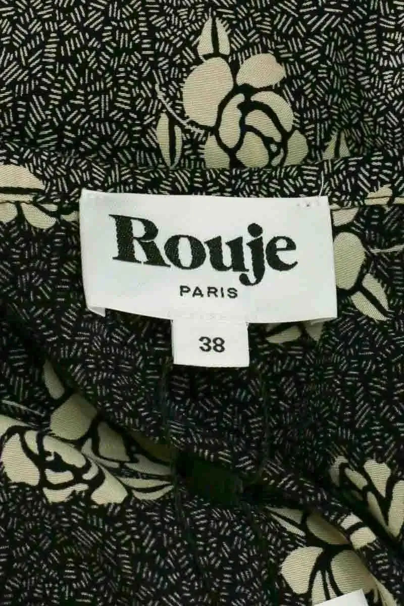 Robe Rouje Noir en Synthétique
