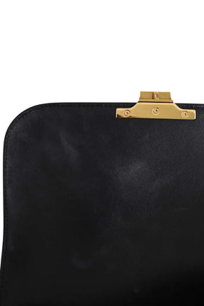 Sac à bandoulière Celine Triomphe Noir en Cuir