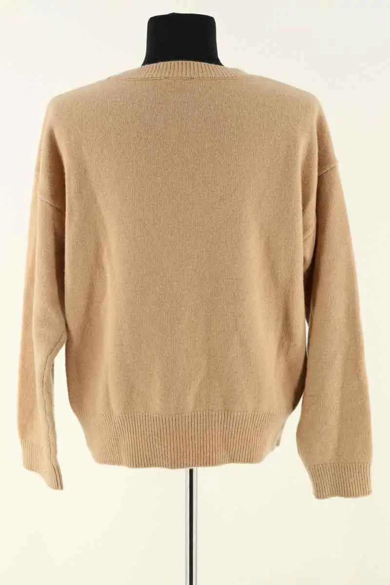 Pull Claudie Pierlot Beige en Cachemire