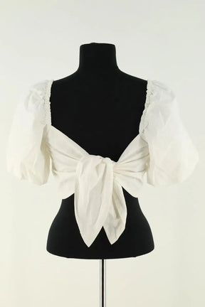 T-shirt Sézane Blanc en Coton