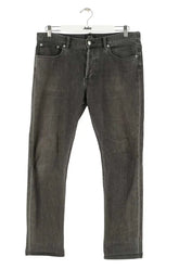 Jean droit APC Gris en Coton, taille M - Seconde Main