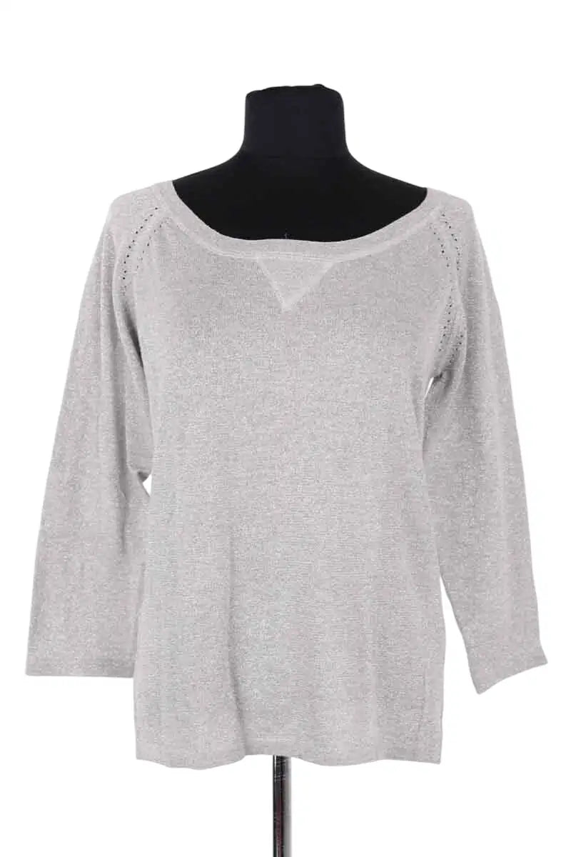 Pull Max & Moi Gris en Coton, taille S - Seconde Main