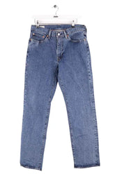 Jean droit Levi's Bleu en Coton, taille M - Seconde Main