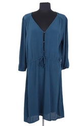 Robe Des Petits Hauts Bleu en Viscose, taille M - Seconde Main