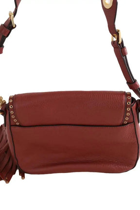 Sac à bandoulière Michael Kors Bordeaux en Cuir