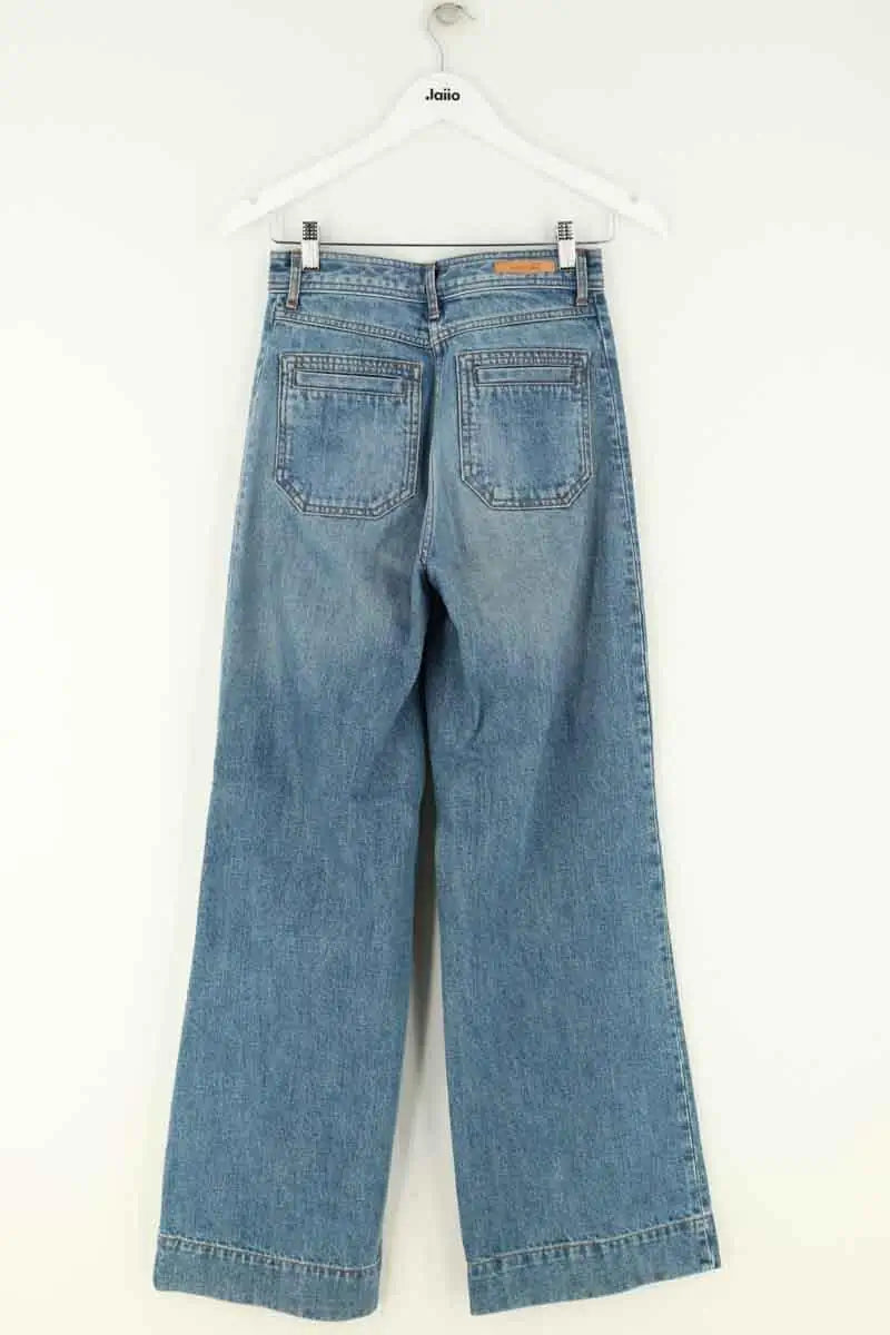 Jean large Sessun Johnny Bleu en Coton