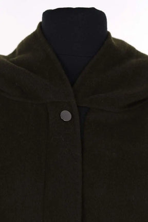 Manteau Maje Kaki en Laine