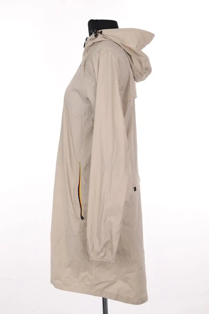 Manteau K-Way Beige en Synthétique